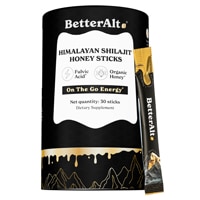 Betteralt Himalayan Shilajit Honey Sticks - For Energy Boost & Immune Support Classic