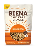 Biena Chickpea Snacks Gluten Free Grain Free Habanero