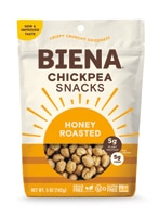 Biena Chickpea Snacks Gluten Free Grain Free Honey Roasted