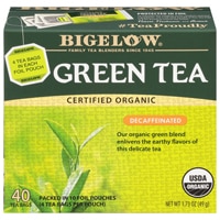 Bigelow Tea Organic Green Tea Decaffeinated