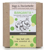 Biggs & Featherbelle Handmade Natural Soap Bar Bargarita Sea Salt Lime