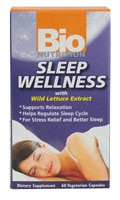 Bio Nutrition Sleep Wellness with Wild Lettuce Extract