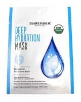 BioRepublic Skincare Deep Hydration Organic Facial Sheet Mask