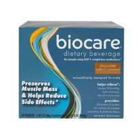 Biocare Dietary GLP-1 Beverage - Pack of 14 Chocolate Salted Caramel