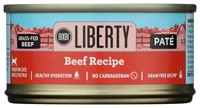 Bixbi Liberty Wet Cat Food Pate Grass Fed Beef Recipe