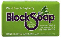 BlockSoap Bar West Beach Bayberry