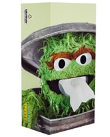 Blowze Facial Tissues Plastic Free Sesame Street Oscar