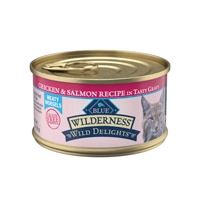 Blue Buffalo Wilderness Cat Wet Food Wild Delights Chicken & Salmon