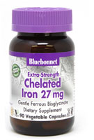 Bluebonnet Nutrition Albion Extra-Strength Chelated Iron