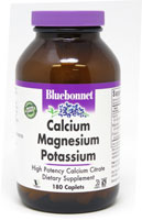 Bluebonnet Nutrition Calcium Magnesium Potassium