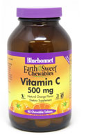 Bluebonnet Nutrition EarthSweet® Chewables Vitamin C Natural Orange