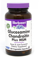 Bluebonnet Nutrition Glucosamine Chondroitin Plus MSM