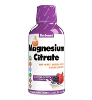 Bluebonnet Nutrition Magnesium Citrate Liquid Mixed Berry