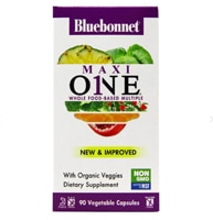 Bluebonnet Nutrition Maxi ONE® Whole Food-Based Multiple