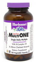 Bluebonnet Nutrition Multi One® Iron Free