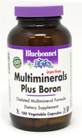 Bluebonnet Nutrition Multiminerals & Boron Iron-Free