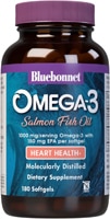 Bluebonnet Nutrition Omega-3 Salmon Fish Oil Heart Health