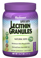 Bluebonnet Nutrition Super Earth Lecithin Granules Natural Soya