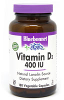 Bluebonnet Nutrition Vitamin D3