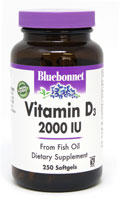 Bluebonnet Nutrition Vitamin D3