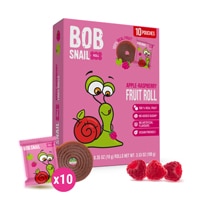 Bob Snail Fruit Rolls Non-GMO Apple Rasberry