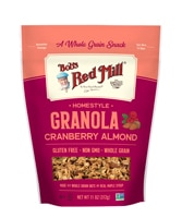 Bob's Red Mill Gluten Free Non-GMO Homestyle Granola Cranberry Almond