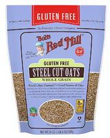 Bob's Red Mill Gluten Free Steel Cut Whole Grain Oats