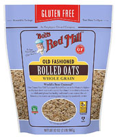 Bob's Red Mill Gluten Free Whole Grain Old Fashioned Rolled Oats