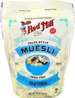 Bob's Red Mill Grain Free Paleo Muesli Nuts Fruits