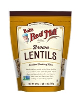 Bob's Red Mill Kosher Non-GMO Brown Lentils