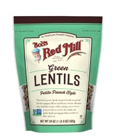 Bob's Red Mill Non-GMO Petite French Style Green Lentils