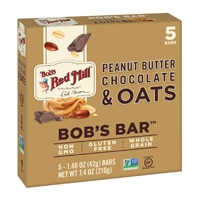 Bob's Red Mill Oat Bar Peanut Butter Chocolate & Oats
