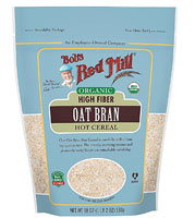 Bob's Red Mill Organic High Fiber Oat Bran Hot Cereal