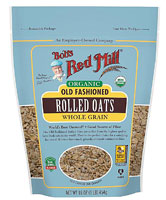 Bob's Red Mill Organic Whole Grain Rolled Oats Old Fashioned