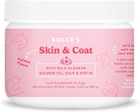 Bocce's Dog Supplement Skin & Coat with Wild Alaskan Salmon Oil-Kelp & Biotin Salmon