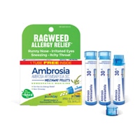 Boiron Ambrosia 30C Bonus Pack Ragweed Allergy Relief - Runny Nose-Irritated Eyes-Sneezing-Itchy Throat