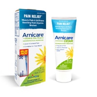 Boiron Arnicare Cream and Arnica 30C Value Pack Pain Relief-Muscle Pain & Stiffness-Swelling from Injuries-Bruising