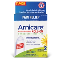 Boiron Arnicare Roll-on Twin Pack Pain Relief-Muscle Pain & Stiffness-Swelling from Injuries-Bruises