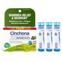 Boiron Cinchona Officinalis 30C Bonus Care Pack Diarrhea Relief & Recover