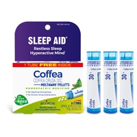 Boiron Coffea Cruda 30C Bonus Pack Sleep Aid - Restless Sleep-Hyperactive Mind