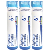 Boiron Euphrasia Officinalis 6c Homeopathic Medicine For Abundant and Irritating Eye Discharge - 3 Tubes