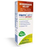 Boiron HemCalm Ointment Hemorrhoid Relief - Burning-Itching-Pain-Discomfort