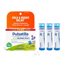 Boiron Pulsatilla 30C Bonus Pack Cold & Mucus Relief-Nasal Congestion-Thick Mucus-Cough