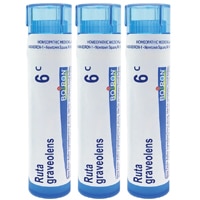 Boiron Ruta Graveolens 6C Homeopathic Medicine For Eye Strain - 3 Tubes