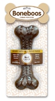 Boneboos Dog Chew Toy Bone Infused Bone Shape Beef