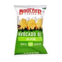 Boulder Canyon Avocado Oil Kettle Cooked Potato Chips Jalapeno