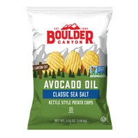 Boulder Canyon Potato Chips Avocado Oil Canyon Cut Sea Salt