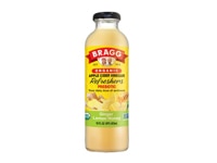 Bragg Non-GMO Organic Apple Cider Vinegar Refreshers Prebiotic Ginger Lemon Honey