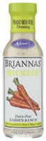 Briannas Dairy Free Avocado Oil Dressing Garden Ranch