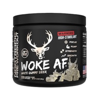 Bucked Up Woke AF High-Stimulant Pre-Workout White Gummy Deer